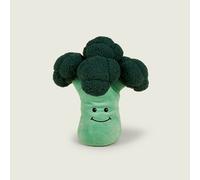 Warmies Peluche au brocoli de grande taille, entièrement adaptée au micro-ondes et doudou lesté pour l'anxiété, refroidir au congélateur ou au micro-ondes, coussin chauffant doux