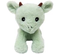 Pelucho - Peluche Bouillotte Déhoussable - Bien-Être, Chaleur et Douceur - Micro-Ondable - Grains de Blé et Fleurs de Lavande - Fabriquée en France - Dragon