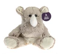 Peluche bouillotte déhoussable rhino