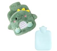 Peluche Bouillotte Dinosaure, Bouillottes Mignonne Bouillotte eau Chaude Enfant Petite Bouillotte par Temps Froid Bon Cadeau pour La Famille Amie, 500ml