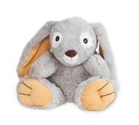Peluche bouillotte lapin gris TU