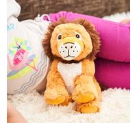 Peluche bouillotte lion jaune TU
