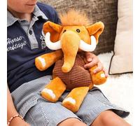 Pelucho – Peluche bouillotte Mammouth – Marron – TU