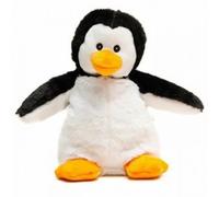 Peluche bouillotte micro-onde Pingouin : graines de blé et fleur de lavande.