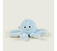 Peluche bouillotte pieuvre vert TU