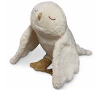 Peluche Bouillotte Sèche Bébé Chouette des neiges Coton Bio 38 cm Se