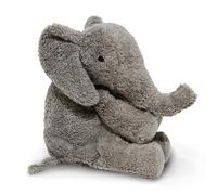 Peluche Bouillotte Sèche Eléphant gris Coton Bio 35 cm Senger®