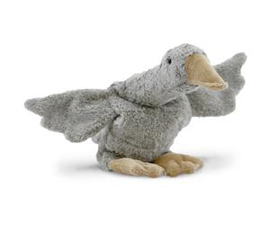 Peluche Bouillotte sèche Oie Grise Coton Bio 47 cm Senger® - B