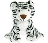 Peluche Bouillotte Tigre - Made in France Blanc G