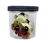 Peluche Boule d' - Poupée verte au crochet, cadeau drôle de collection, figure en fil fait à la main, décoration de bureau mignonne | Affichage en peluche avec boules de crochet