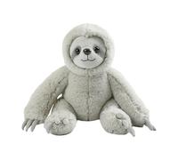 Peluche Bradipo - Peluche assise, douce à étreinte, figurine de table mignonne | Design réaliste en forme de paresseux gris, création d'aides pour le sommeil qui embrassent le confort