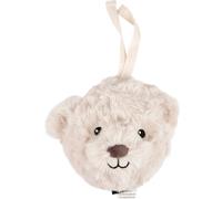 Peluche bruit blanc à suspendre beige, noir TU