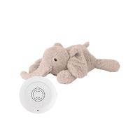 Peluche bruits blancs rechargeable George l'éléphant beige