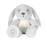 Peluche bruits blancs rechargeable Milo le lapin Gris