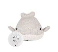 Flow – Doudou comforter Moby la baleine – Bruit blanc rechargeable – Gris