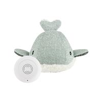 Peluche bruits blancs rechargeable Moby la baleine Vert