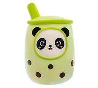 Peluche Bubble Tea Kawaii Panda Jouet Animal Mignon Oreiller en Peluche Tasse à Thé Au Lait Souple Jouets Coussin Cadeau pour Enfants Adultes