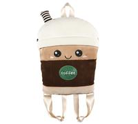 Peluche Bubble Tea Sac A Dos Marron