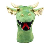 Peluche Burattino Tête De Dragon Verte The Puppet Company PC004804