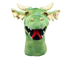 Peluche Burattino Tête De Dragon Verte The Puppet Company PC004804