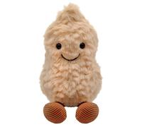 Peluche cacahuète 16cm, poupée cacahuete au Visage Souriant, peluchè cacahuète Amusante avec Jambes, Jouet en Peluche Doux et Amusant pour Enfants, idée Cadeau et décoration pour Anniversaire e fête