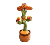Peluche Cactus dansant, 32cm, jouet électronique, décoration pour enfants