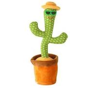 Peluche cactus Électronique avec chanson Dansant 35cm-Vert Vert G