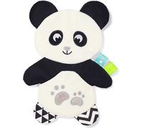 Peluche/câlin, bruissement PANDA POLLY, crème/noir
