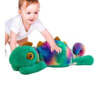 Peluche caméléon - Peluche réaliste avec Motif Batik - Ornement Doux et apaisant pour accompagner Le Sommeil - Souvenir Douillet - Surprise d'anniversaire - Doudou de Chambre à Coucher