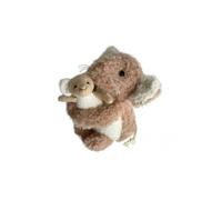 Peluche camelia la souris avec son bebe