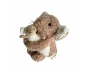 Peluche Camelia la Souris et son Bébé - Douceur et Complicité