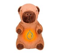 Peluche Capibara, Peluche Capibara, Oreiller en peluche pour respiration pour - Coussin rembourré en peluche Capibara - Peluche Capibara Premium | Animal en peluche doux et tendre pour