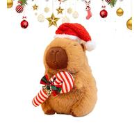 Peluche Capybara | Doudou Capybara Coussin Décoratif | Compagnon Doux pour Sieste et Nuit | Jouet en Peluche pour Ados Adultes Filles Garçons