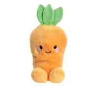 Peluche Carotte - Aurora World - Palm Pals - Éco-Friendly - 13cm - Orange