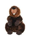 peluche Castor de 30 cm brun