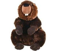 Peluche Castor De 30 Cm Brun