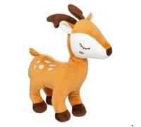 Atmosphera Peluche enfant Cerf «Forêt» 35 cm Ocre