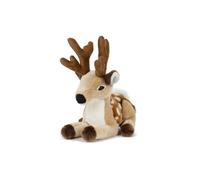 Peluche cerf LivingActive 25 cm - peluche animal de la forêt en peluche