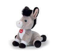 Peluche cesar l ane gris taille s
