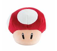 TOMY Club Mocchi Mocchi Super Mario Champignon Junior Jouet en Peluche de 15 cm - Jouets Super Mario à Collectionner pour Les 3 Ans et Plus