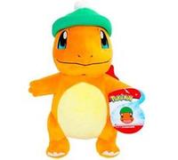Peluche Charmander Pokemon : Salamèche avec bonnet 20 cm Multicolore G