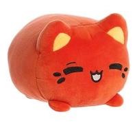 Aurora, 14312, Tasty Peach Thai Tea Meowchi 7In, Soft Toy, Reddish Brown