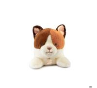 Peluche Chat allongee - Les P'tits Relax - 22 cm