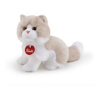 Trudi Chat Giada Peluche Chat, Cadeau de Noël et d'anniversaire, Reproduction réaliste | 11x18x23cm S | Chats en Peluche Classiques | modèle 21036