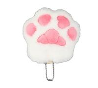 Peluche Chat Griffe Charme Porte-clés Doux Mignon Pendentif Voiture À Décoration Bijoux De Mode Pour Femmes Filles Chat Griffe Suspendus Ornement