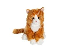 Gipsy Toys Peluche Chat Mimiz 28 cm Roux et blanc