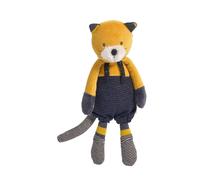 Peluche chat moutarde Lulu Les Moustaches Moulin Roty