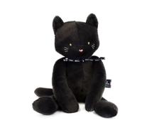 Peluche Chat noir Méloé 37cm - MAÏLOU TRADITION - PELUCHES/Animaux - MA0260 - Polyester / Coton