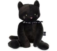 Peluche Chat noir Méloé 37cm Noir G