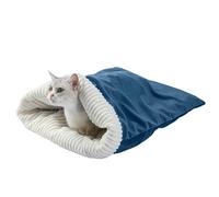 Peluche Chat Snuggle Sack - Sac de Couchage Confortable, nid Doux et Chaud pour Animal de Compagnie | Abri Confortable pour Le Repos câlin Voyage Maison Voiture Hiver Noël kit Accessoire de lit